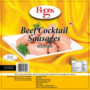 Rego's Beef Cocktail Sausages - 200g