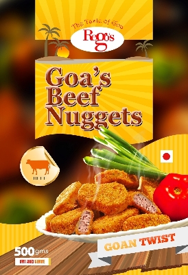 Rego's Goa's Beef Nuggets - 500g
