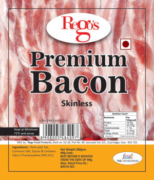 Rego's Premium Bacon - 200g